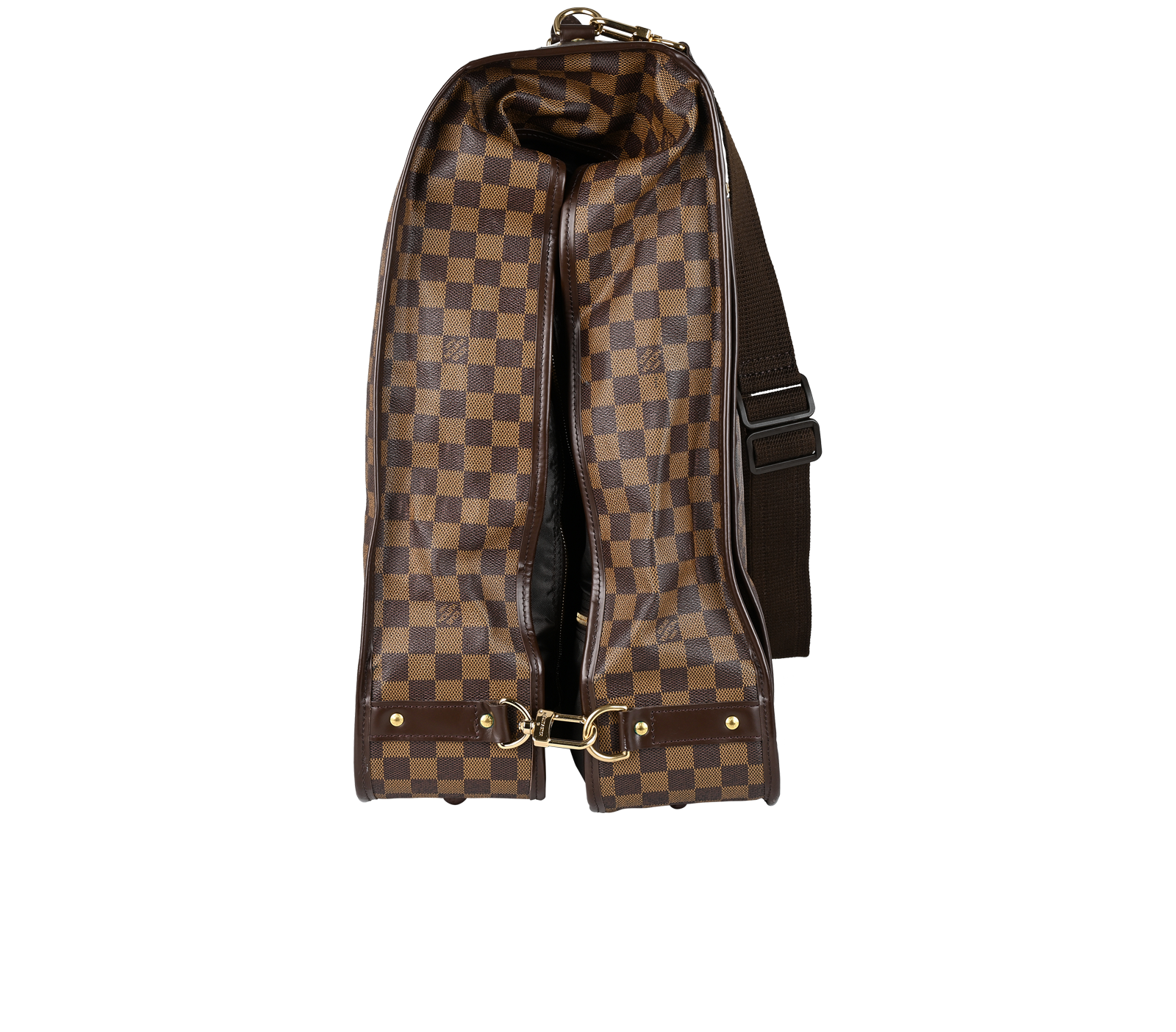 5 Hangers garment Bag, &pound;850, Handbags, Brown, Canvas, Bottom view